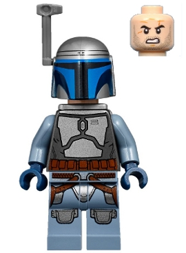 Jango Fett - Light Nougat Head, Angry Item No: sw0845