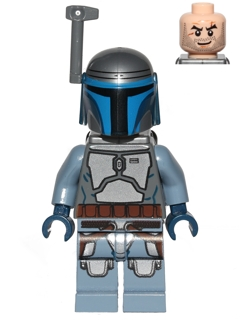 Jango Fett - Light Nougat Head, Smile Item No: sw0468