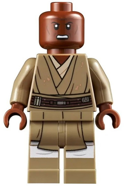 Mace Windu (Dark Tan Legs, Open Mouth) Item No: sw1165