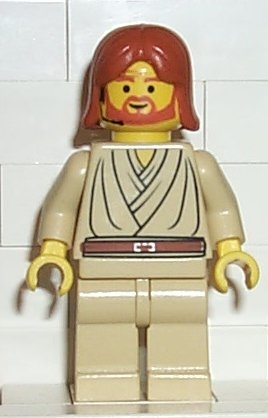 Obi-Wan Kenobi (Young with Dark Orange Hair and Headset) Item No: sw0055