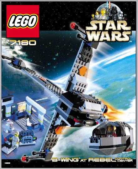 7180 B-Wing at Rebel Control Center