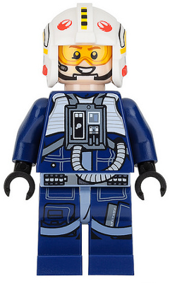 Rebel Pilot Y-wing (Dark Blue Jumpsuit) Item No: sw0801