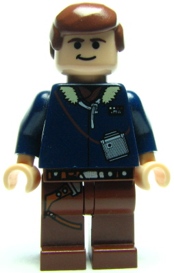 Han Solo - Light Nougat, Reddish Brown Legs with Holster Item No: sw0088