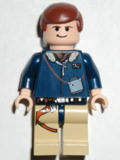 Han Solo - Light Nougat,Reddish Brown Hair, Tan Legs Item No: sw0081