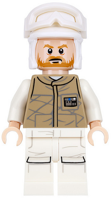 Hoth Rebel Trooper Dark Tan Uniform (Brown Beard) Item No: sw0736