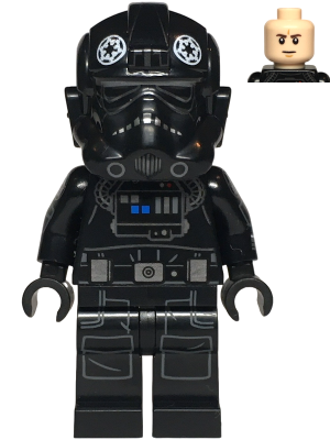 Imperial TIE Fighter / Interceptor Pilot - Printed Arms Item No: sw1331