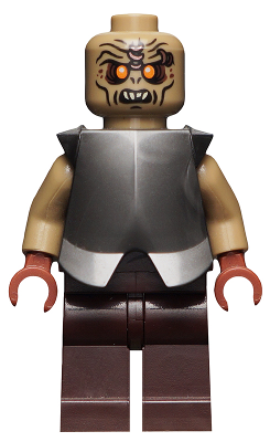 Lor068 Mordor Orc - Bald with Armor