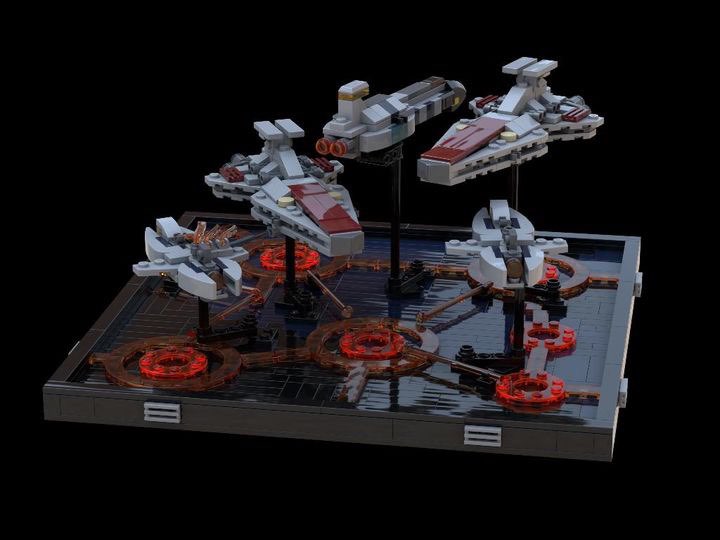 Lego sales coruscant moc