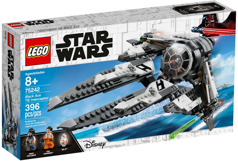 75242 Black Ace TIE Interceptor