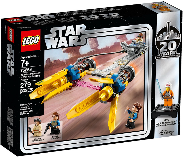 75258 Anakin's Podracer – 20th Anniversary Edition