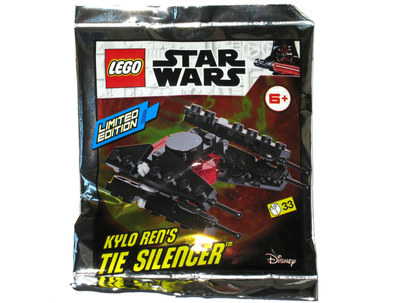 911954 Kylo Ren's TIE Silencer - Mini foil pack