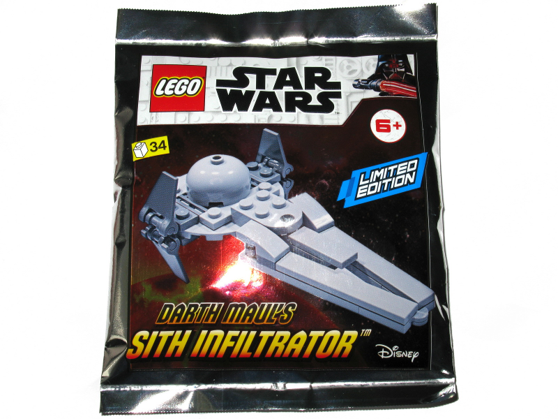 912058 Darth Maul’s Sith Infiltrator - Mini foil pack