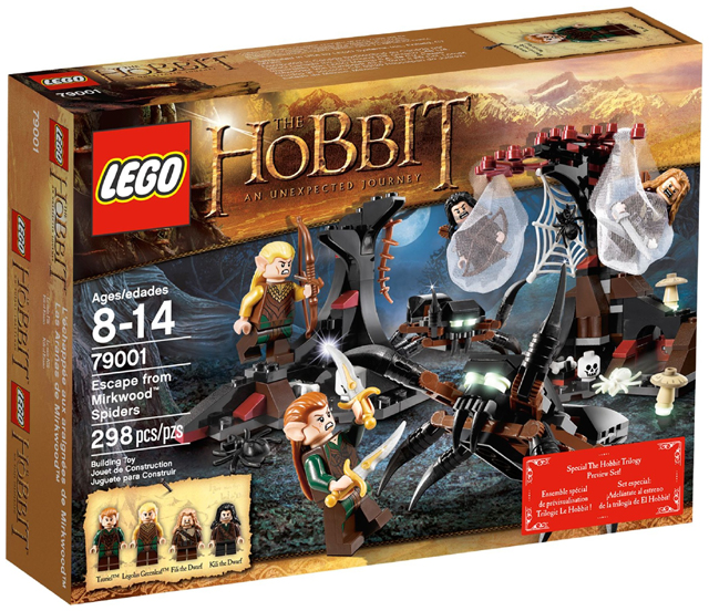 Escape from Mirkwood Spiders