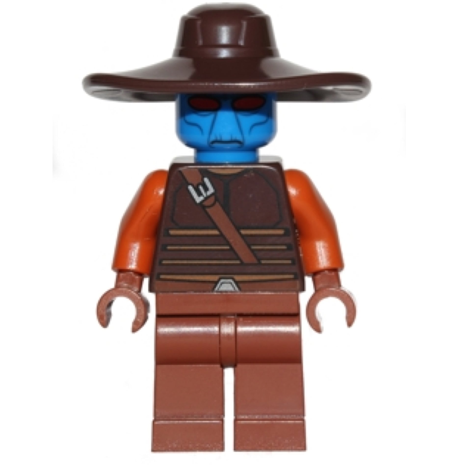 Cad Bane - Blue Head, Reddish Brown Legs Item No: sw0497