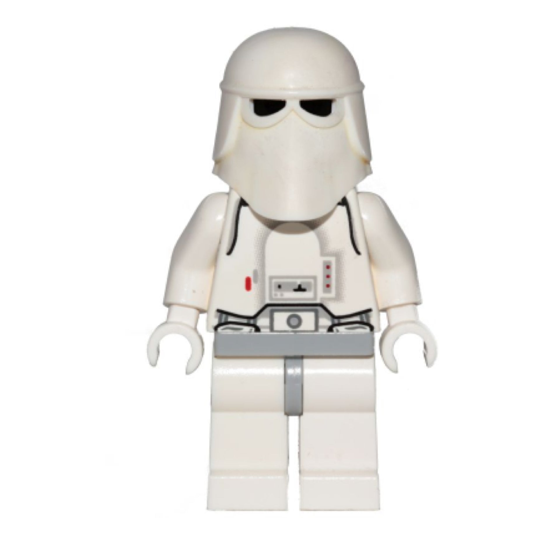 Snowtrooper, Light Bluish Gray Hips, White Hands (Hoth Stormtrooper) Item No: sw0115