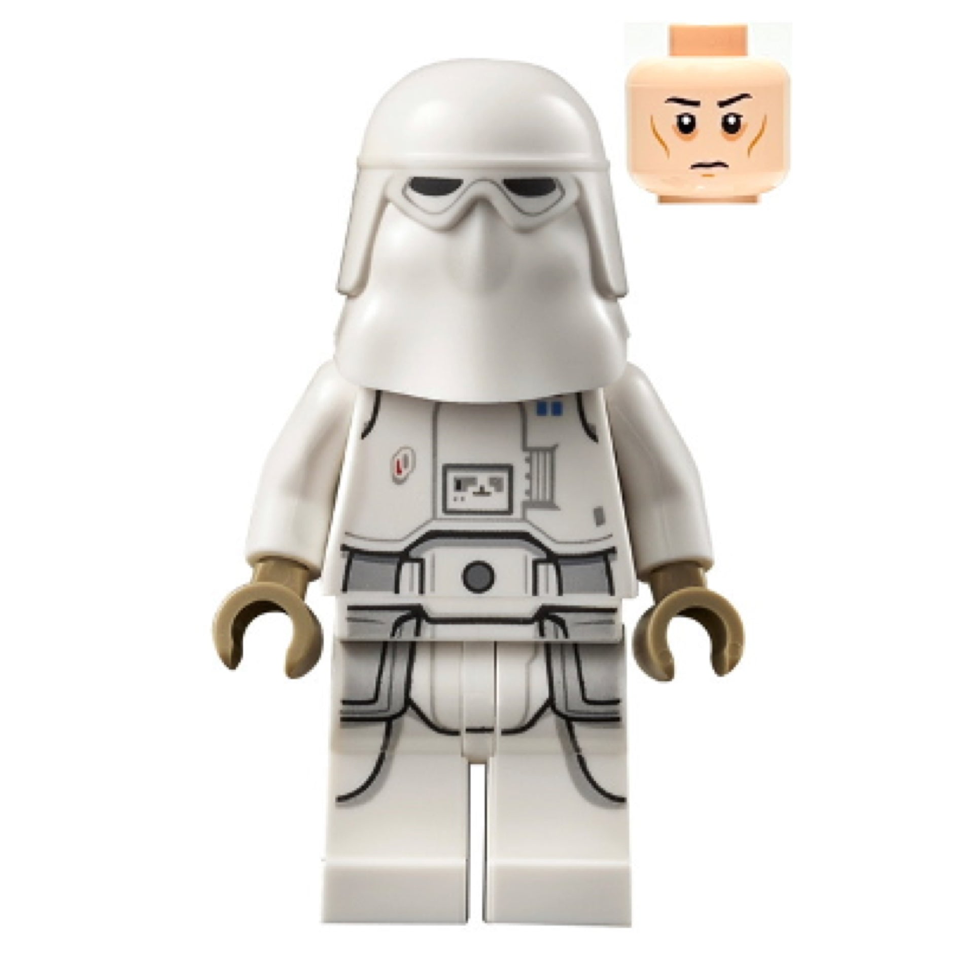 nowtrooper Commander, Printed Legs, Dark Tan Hands Item No: sw1177