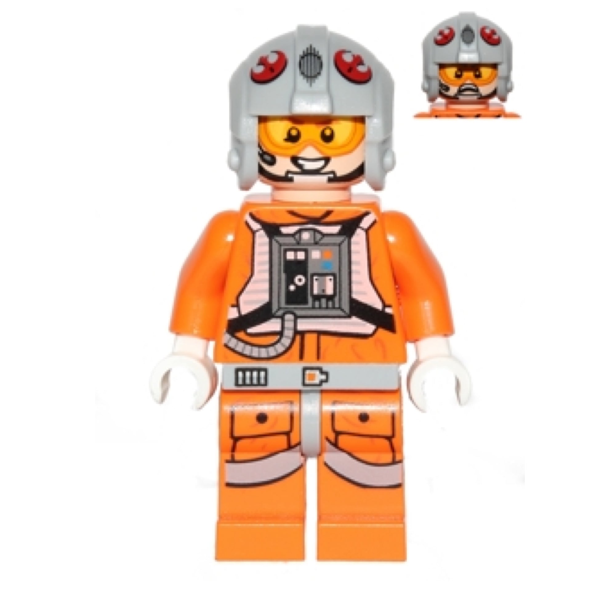 Snowspeeder Pilot - Light Bluish Gray Helmet Item No: sw0607