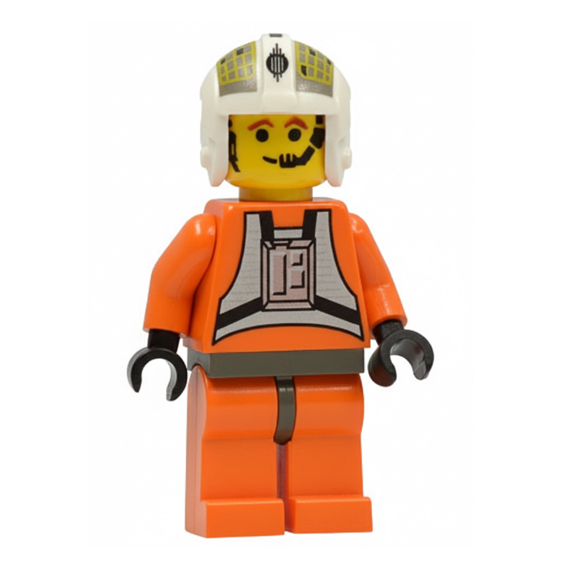 Rebel Pilot Y-wing (Jon 'Dutch' Vander, Gold Leader) - Yellow Head, Dark Gray Hips Item No: sw0033