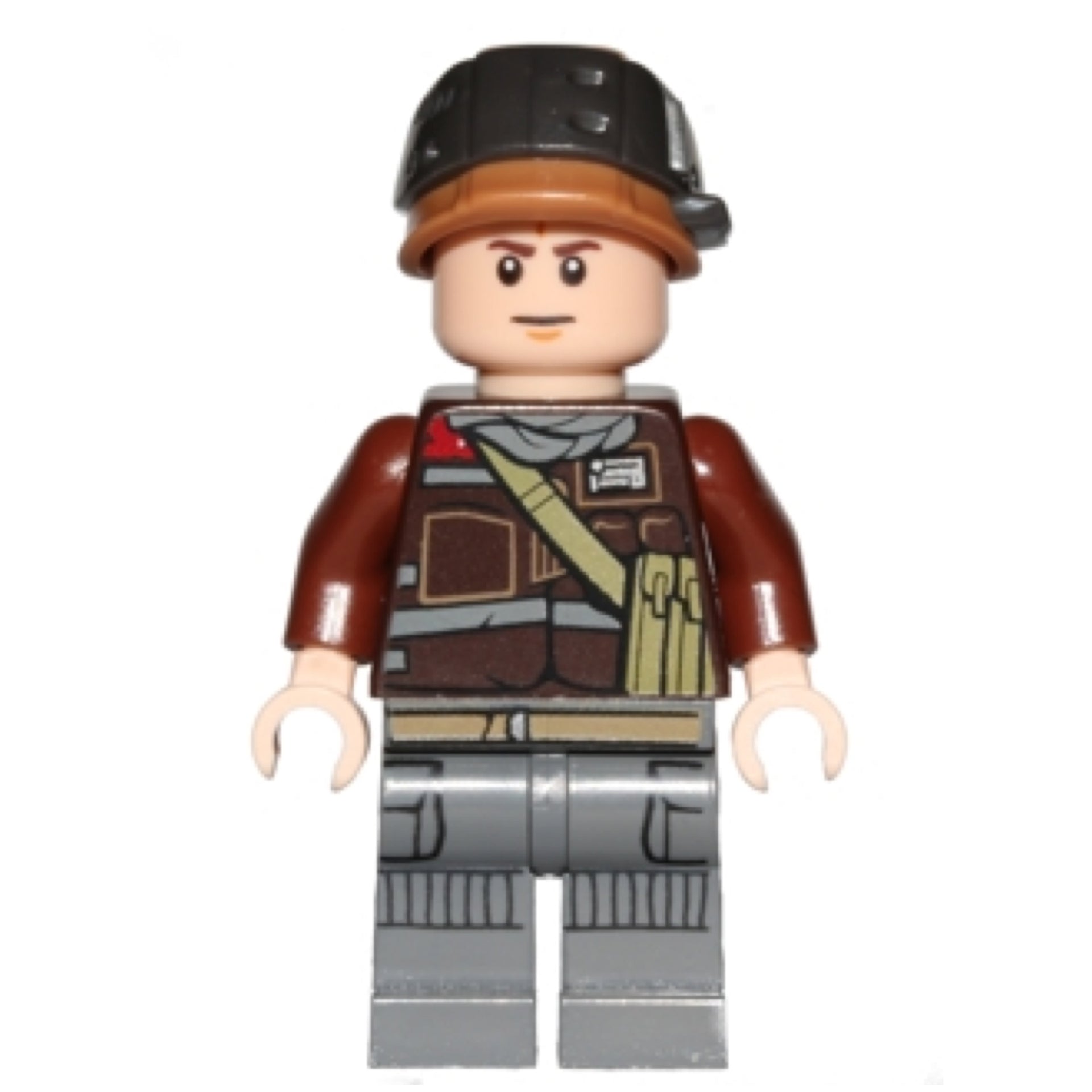 Rebel Trooper - Light Nougat Head, Helmet with Pearl Dark Gray Band (Private Calfor) Item No: sw0805