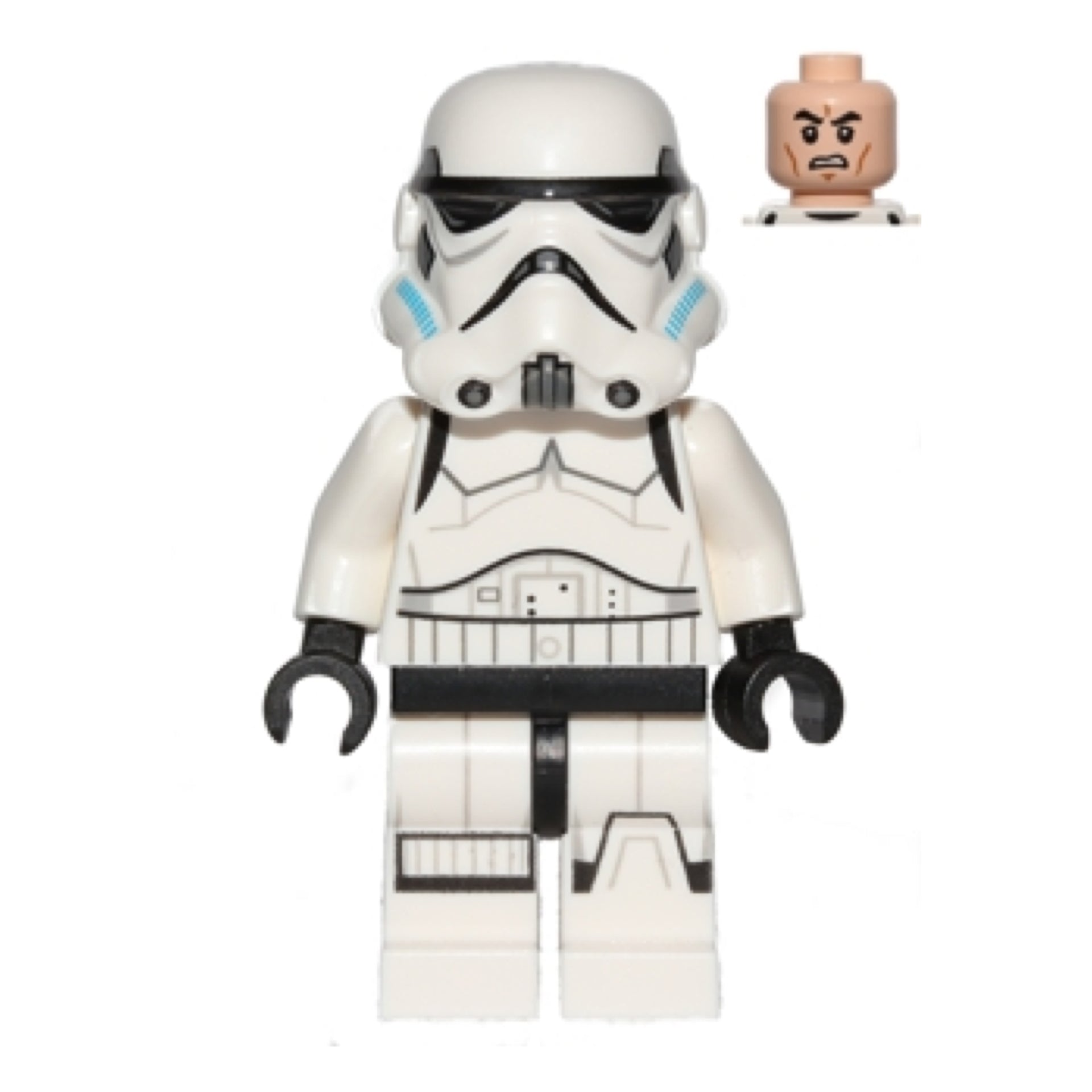 Imperial Stormtrooper - Printed Legs, Dark Azure Helmet Vents Item No: sw0578