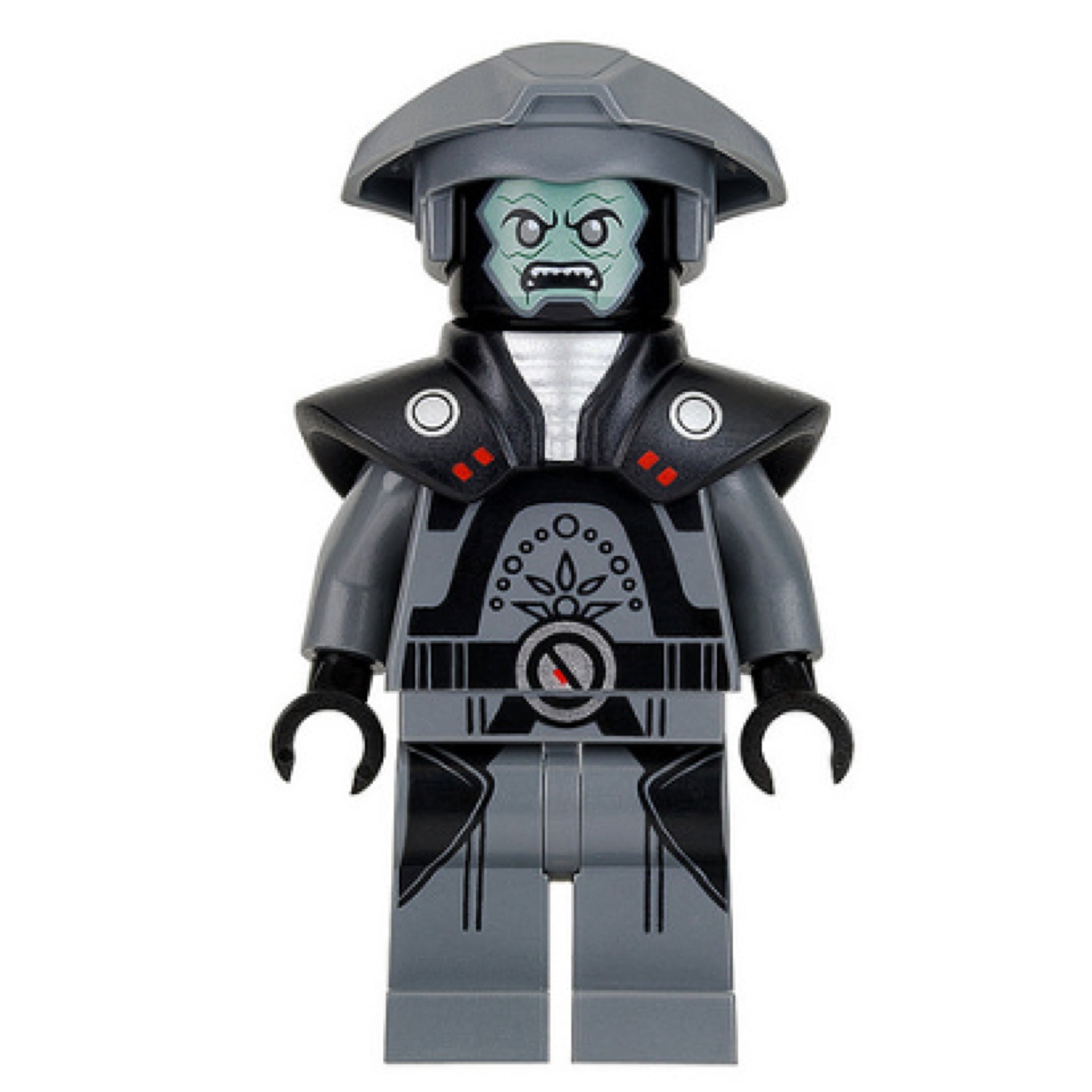 Imperial Inquisitor Fifth Brother - Dark Bluish Gray Uniform Item No: sw0747