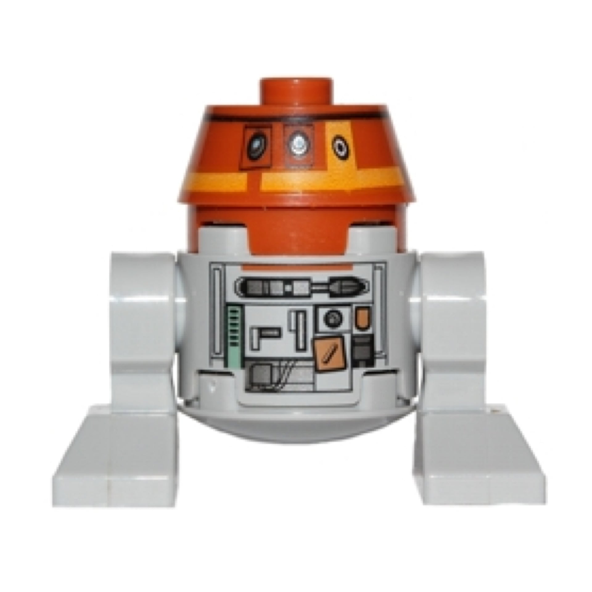 Astromech Droid, C1-10P (Chopper) - Light Bluish Gray Body Item No: sw0565