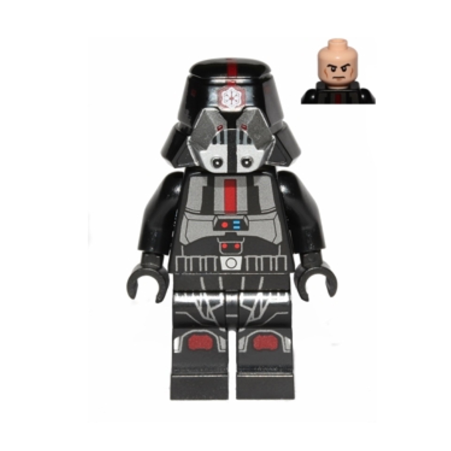 Sith Trooper - Black Armor with Printed Legs Item No: sw0443