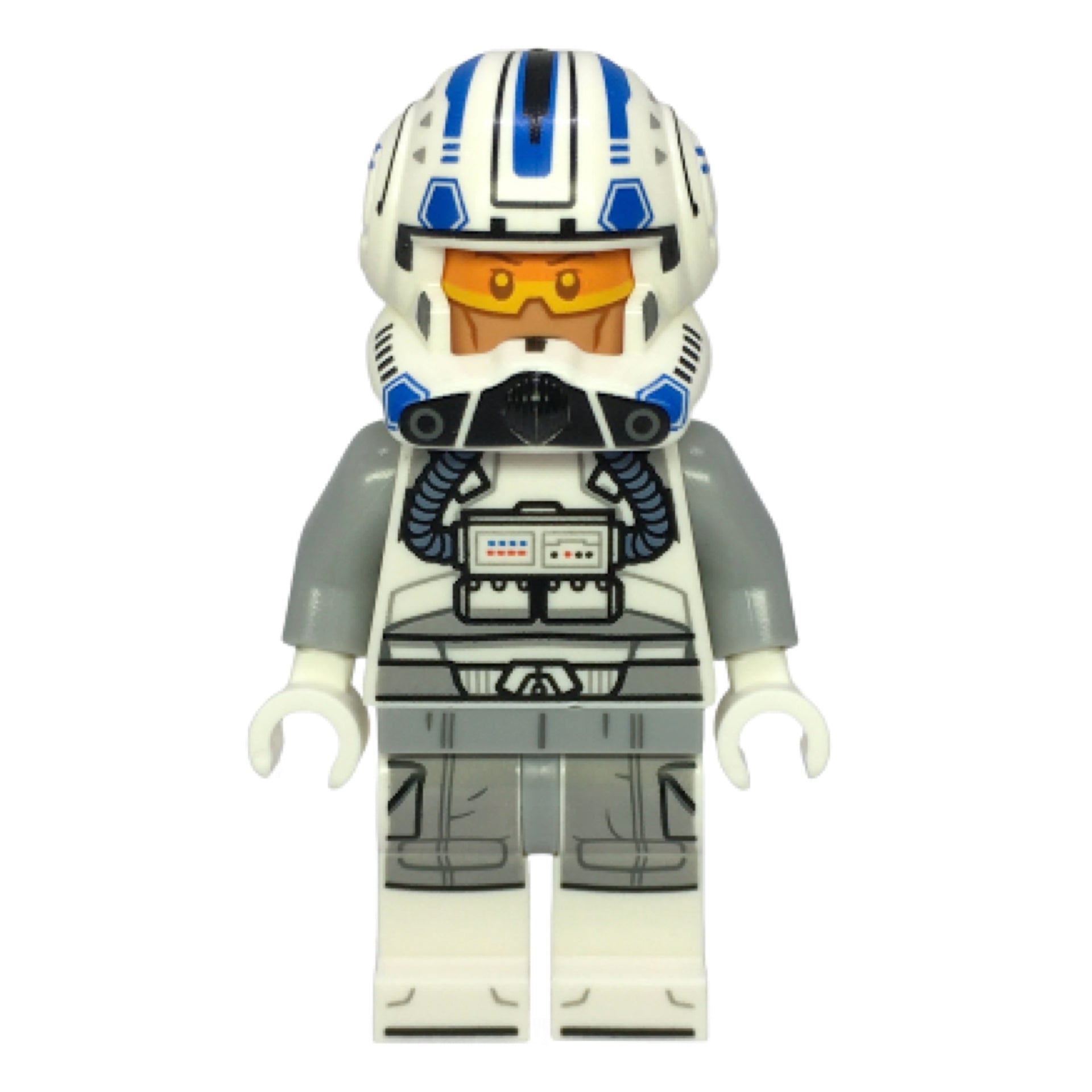 Clone Trooper Pilot Captain Jag (Phase 2) - Light Bluish Gray Arms Item No: sw1401