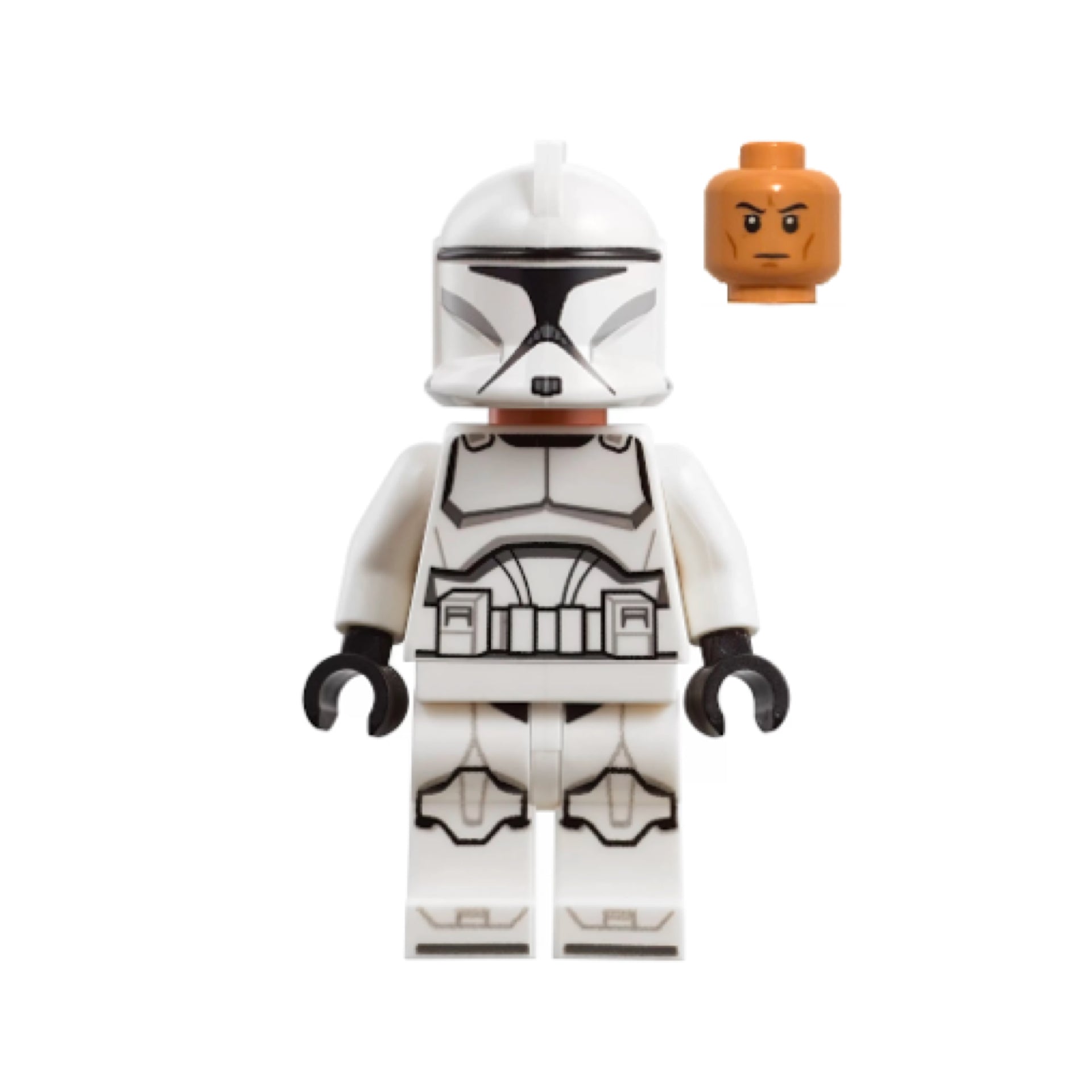 Clone Trooper (Phase 1) - Nougat Head, Printed Legs and Boots