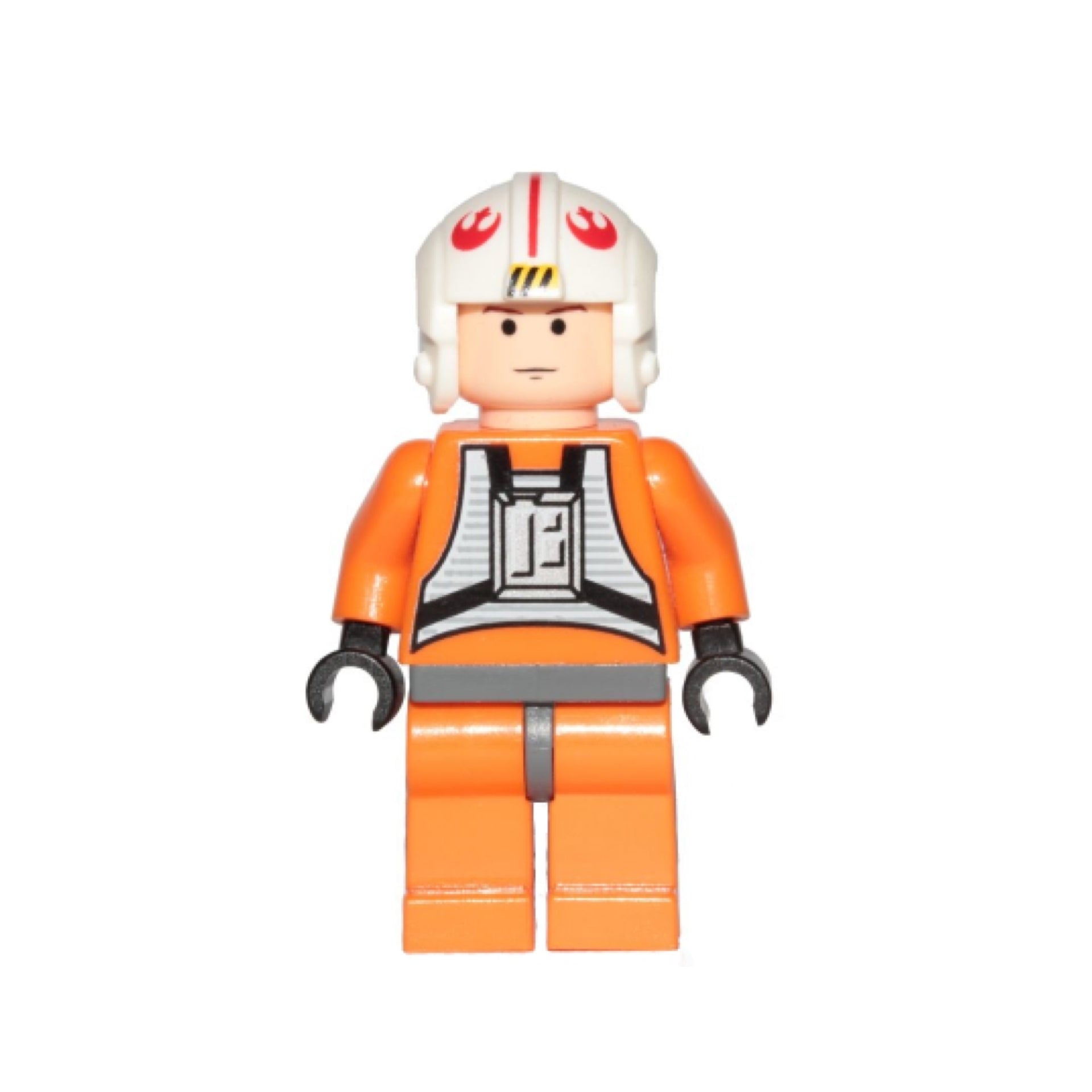 Luke Skywalker - Pilot Suit, Simple Torso and Helmet, Light Nougat Head Item No: sw0090