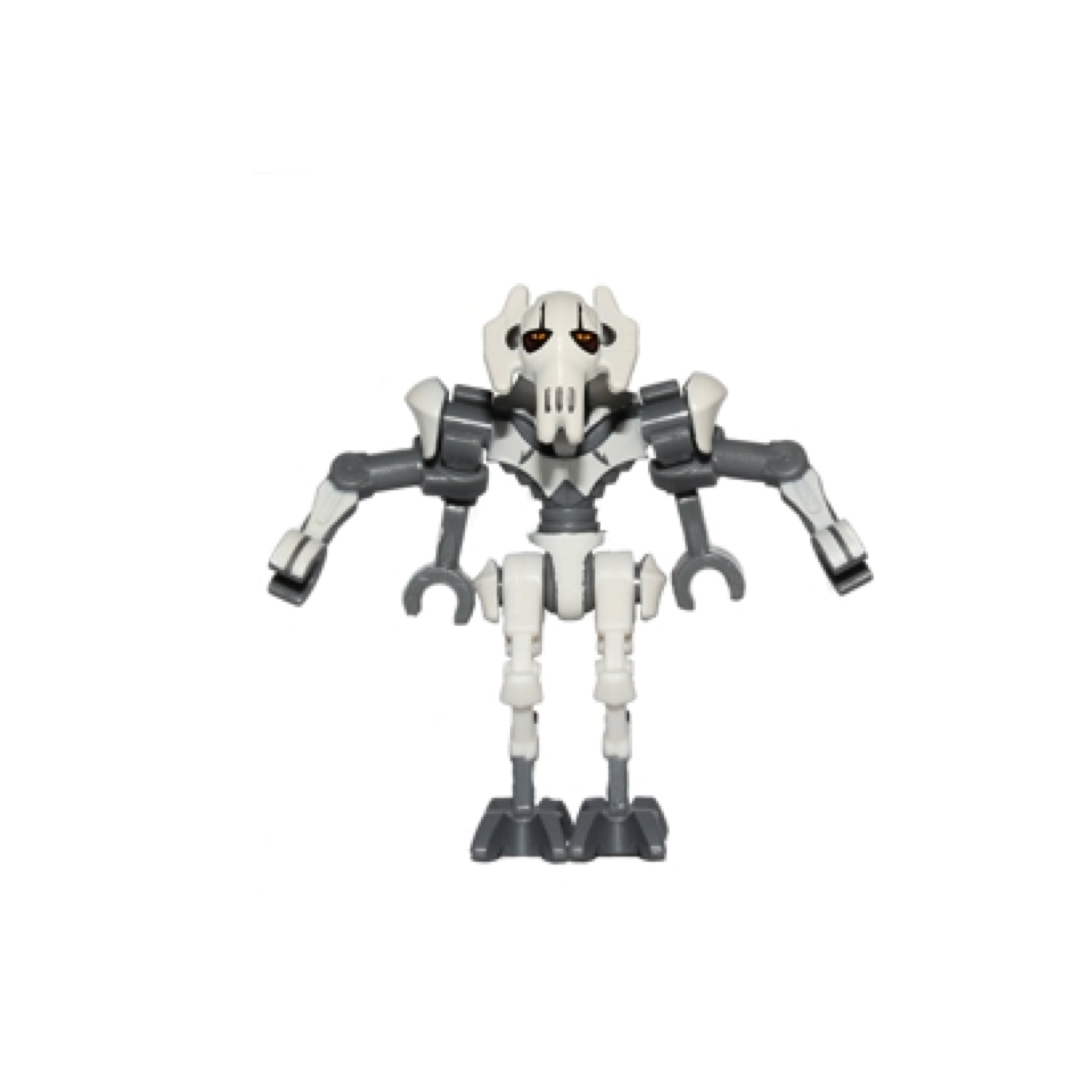 General Grievous - Bent Legs, White Armor Item No: sw0515
