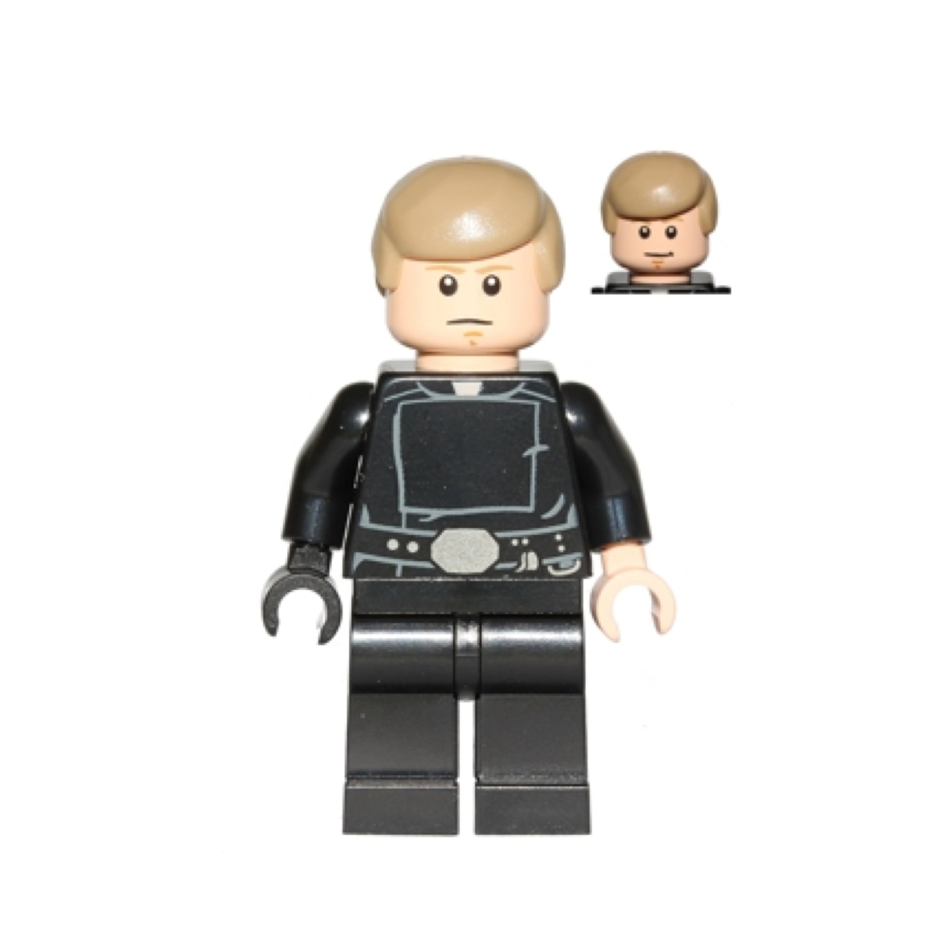 Luke Skywalker - Jedi Master, Dark Tan Smooth Hair Item No: sw0635