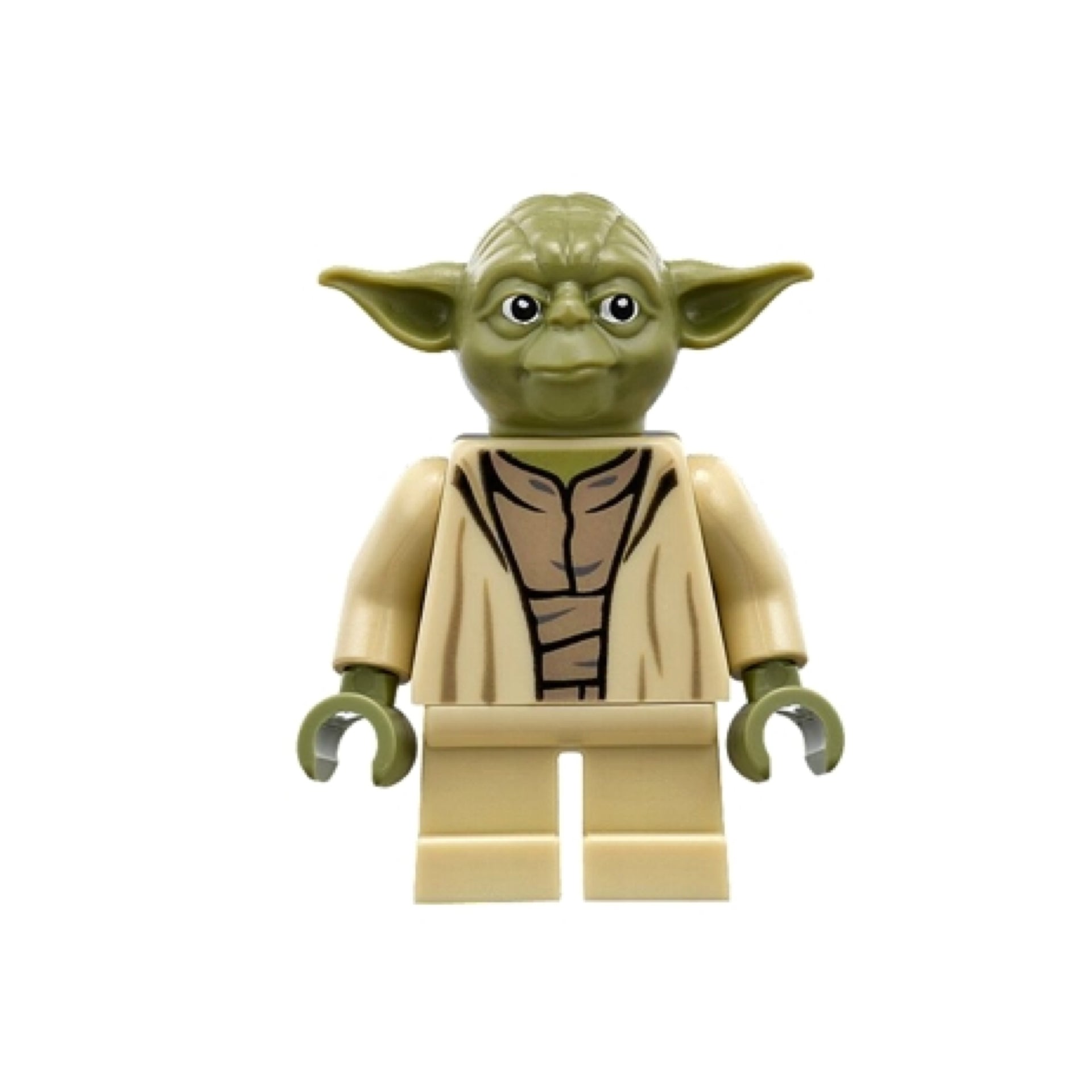 Yoda - Olive Green, Open Robe with Large Creases Item No: sw0707