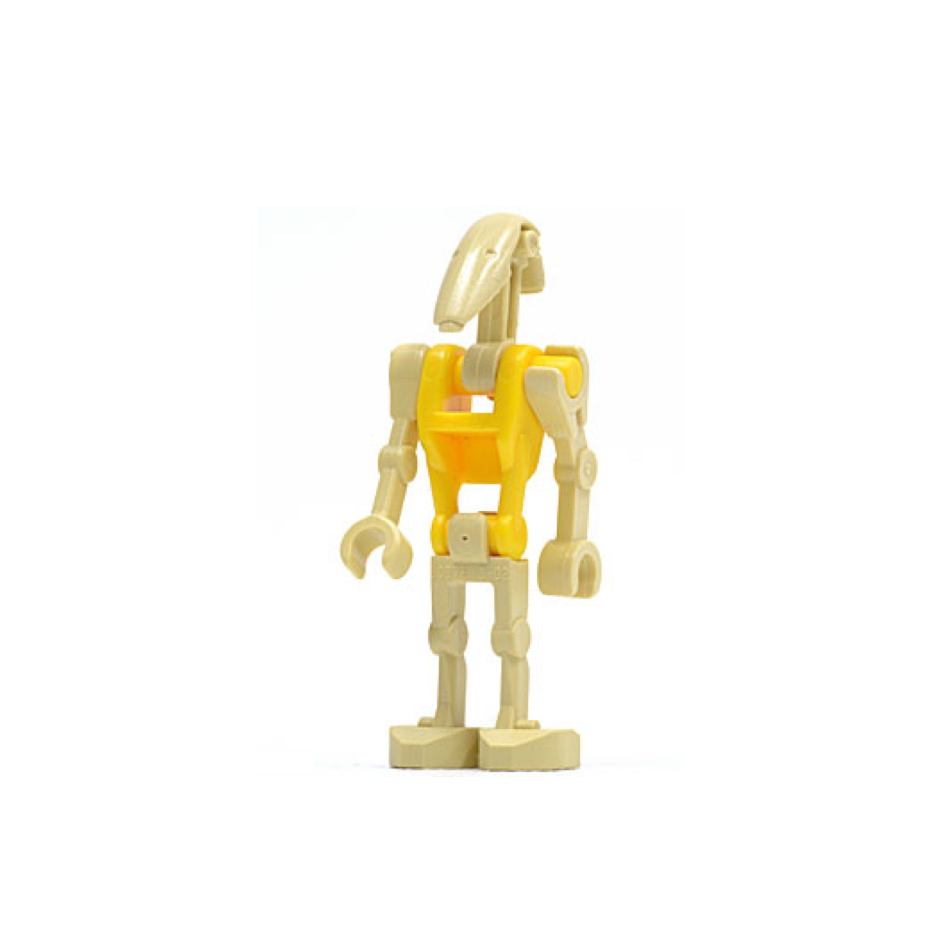 Battle Droid Commander - Yellow Torso, Angled Arm and Straight Arm Ite