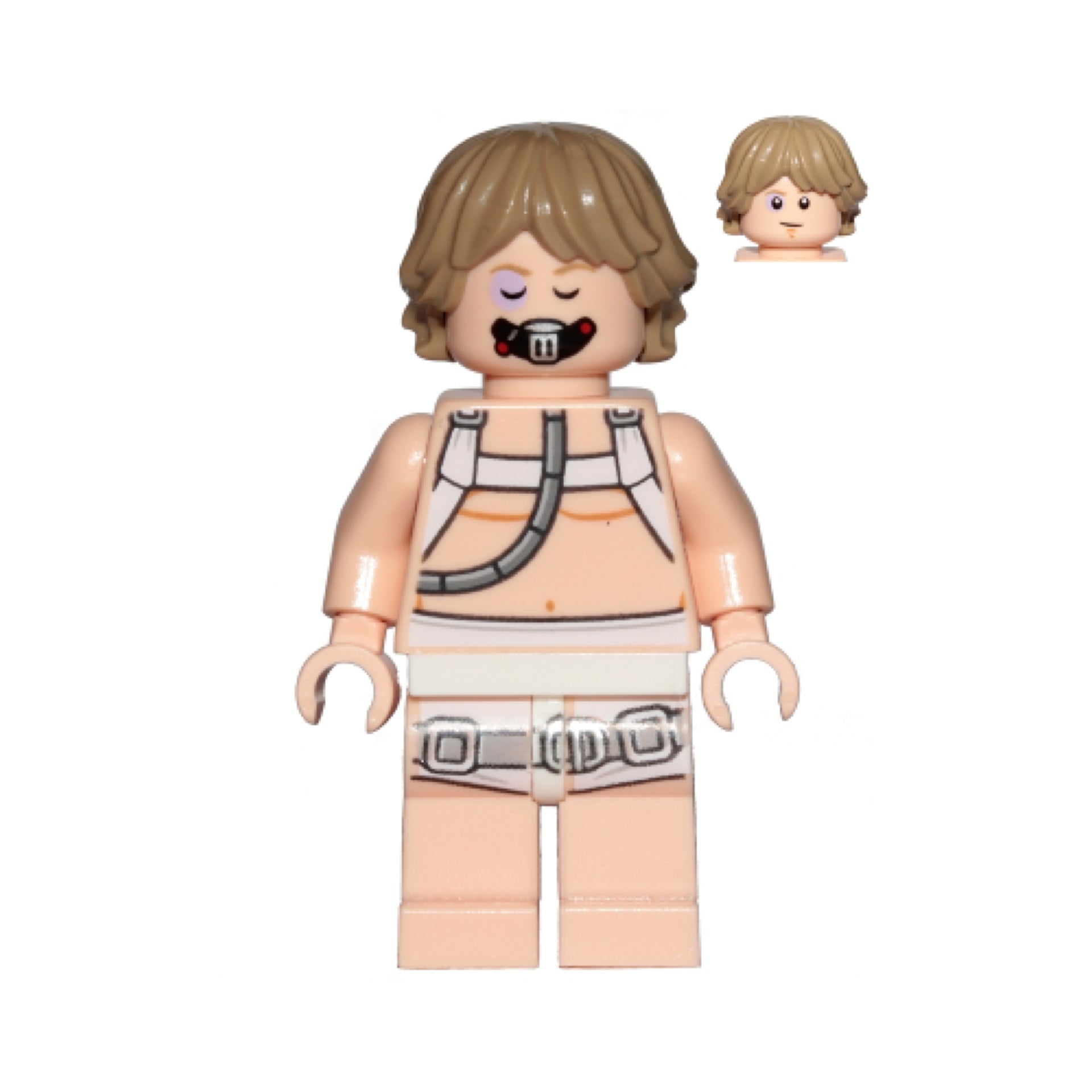 Luke Skywalker (Bacta Tank Outfit, Dark Tan Hair) Item No: sw0957