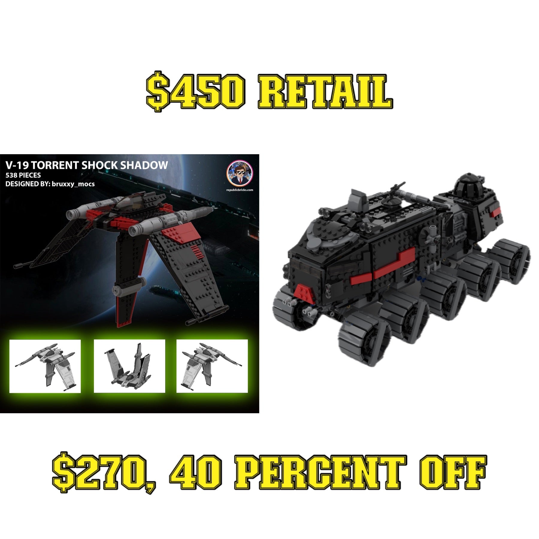SHADOW SHOCK V-19 & TURBO