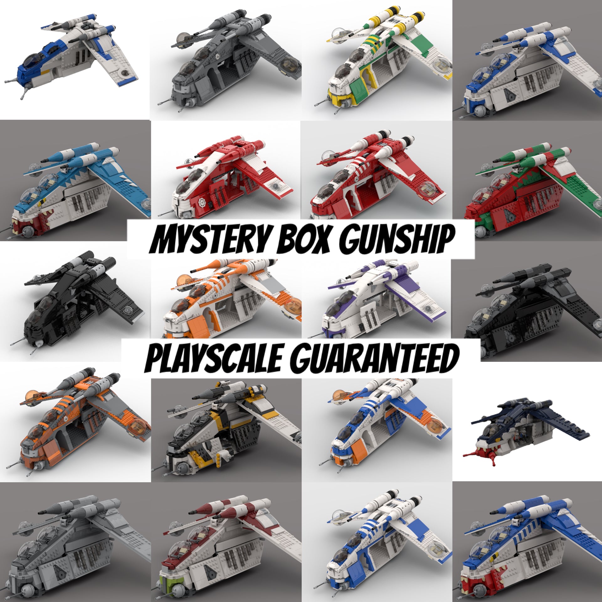 MYSTERY BOX RANDOM REPUBLIC GUNSHIP! 75% OFF WITH CODE: GS75