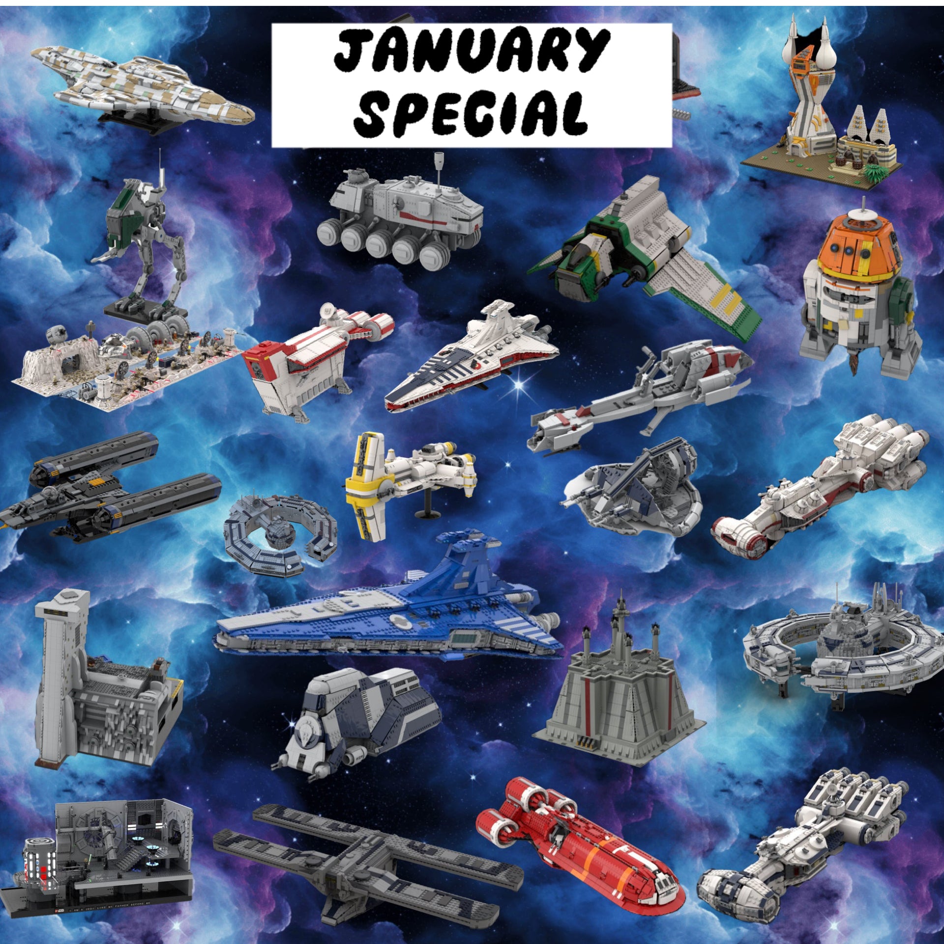 UCS MYSTERY BOX (JANUARY RESTOCK SPECIAL)