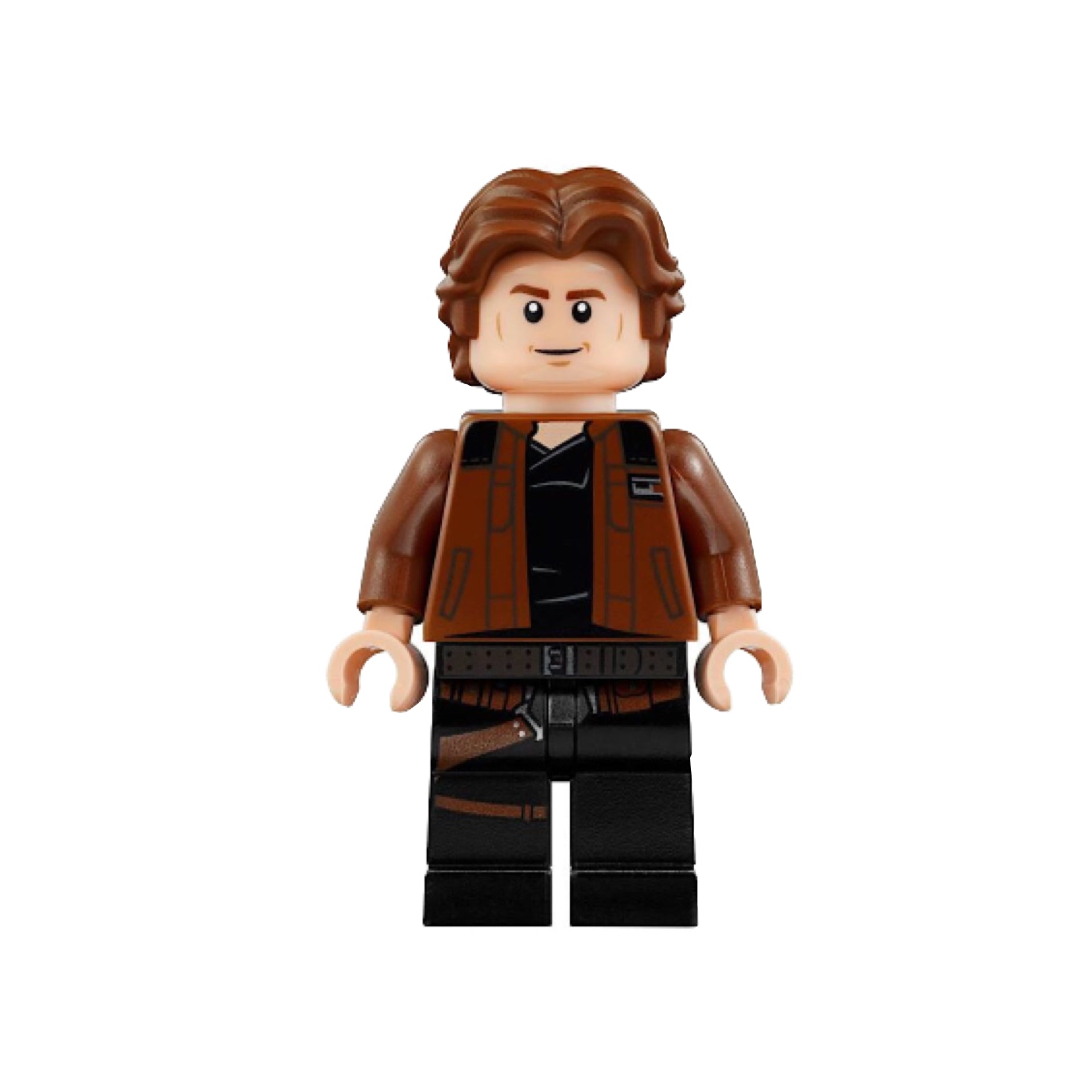 Han Solo, Black Legs with Holster Pattern, Brown Jacket with Black Shoulders Item No: sw0921