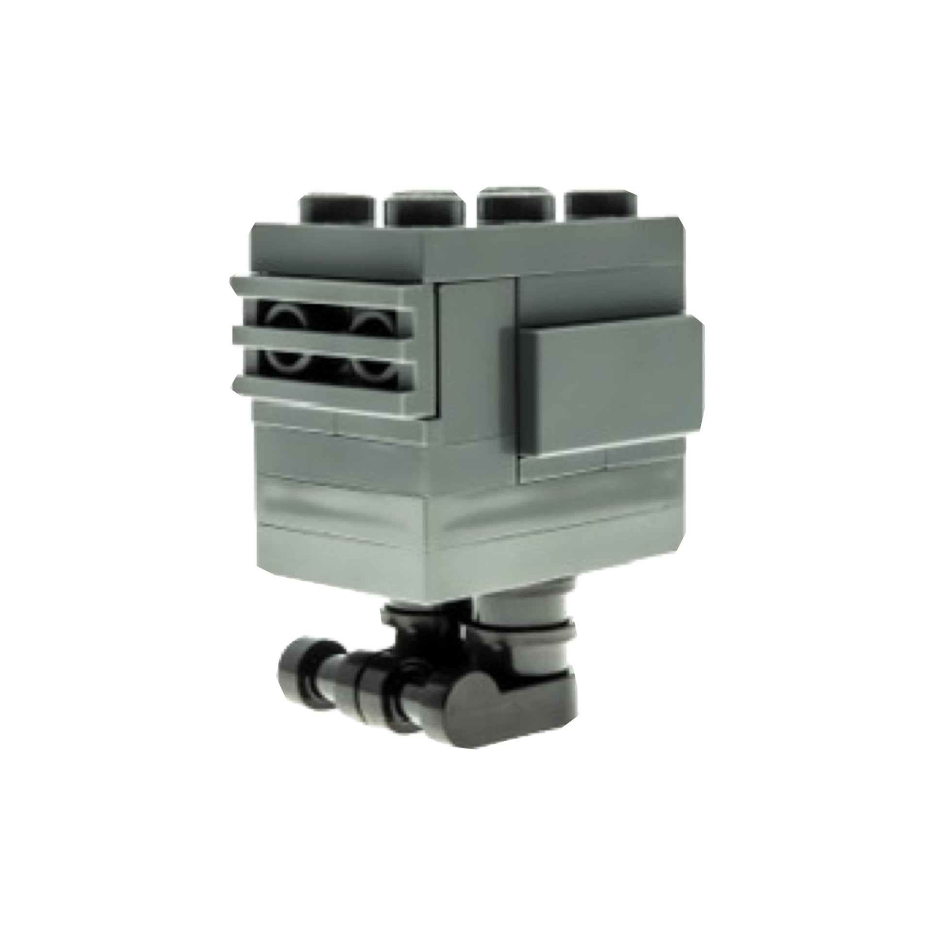 Gonk Droid (GNK Power Droid), Experimental Unit Clone Force 99 - Dark Bluish Gray, Black Feet (Gonky) Item No: sw1153