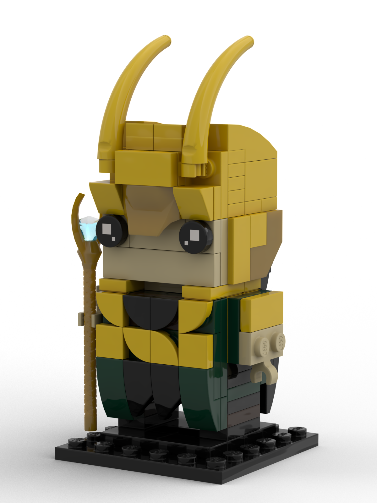 LOKI BRICKHEADZ (READ ITEM DESCRIPTION)