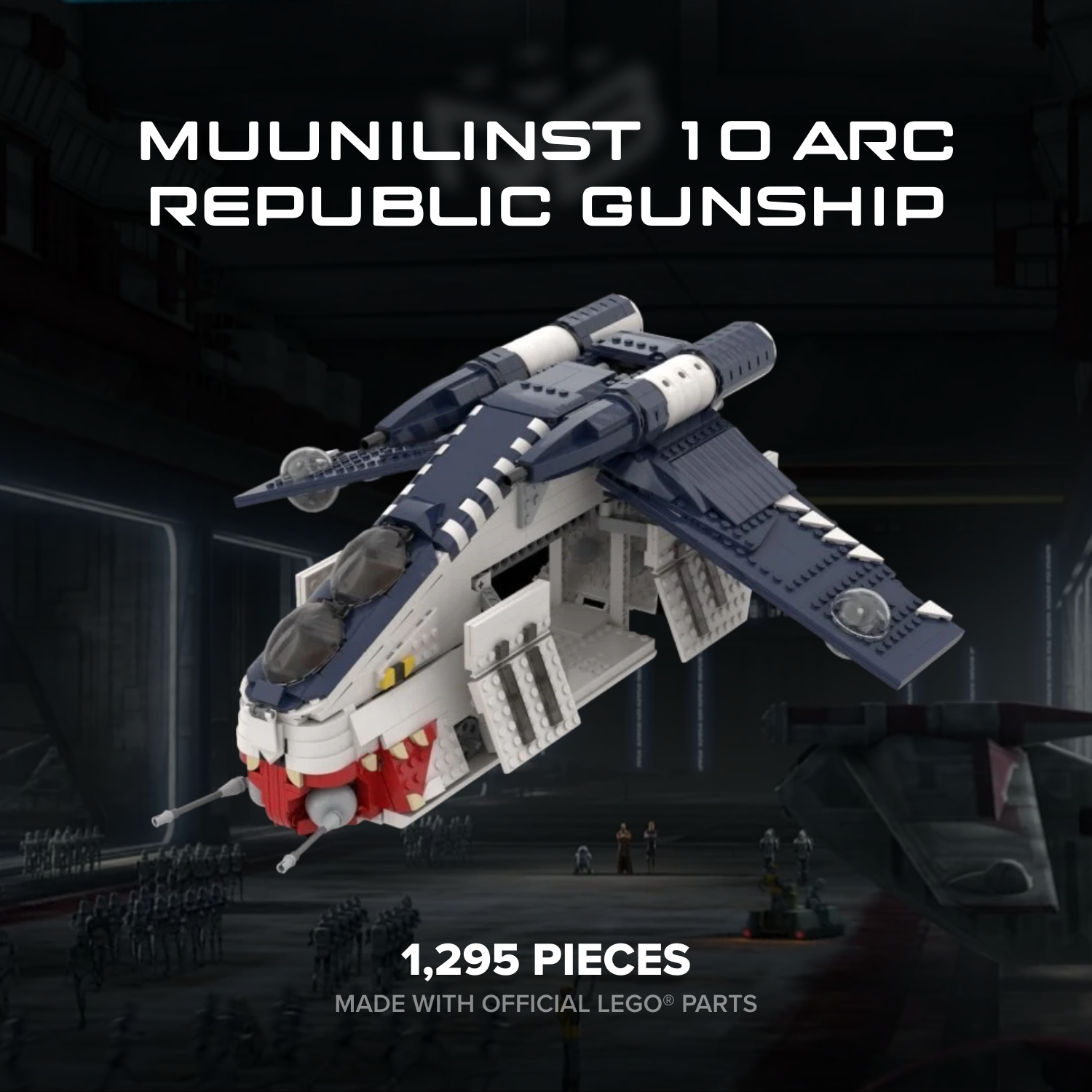 MUUNILINST 10 ARC REPUBLIC GUNSHIP