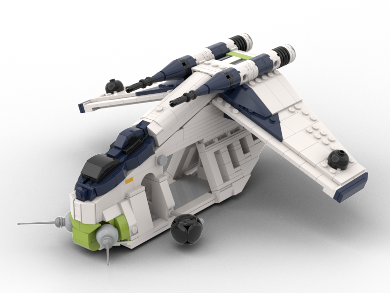14206: MIDI REPUBLIC GUNSHIP (PLO'S BROS)