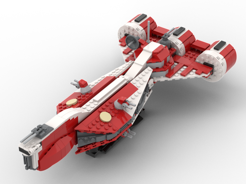 13702: MIDI REPUBLIC FRIGATE (CORUSCANT GUARD)