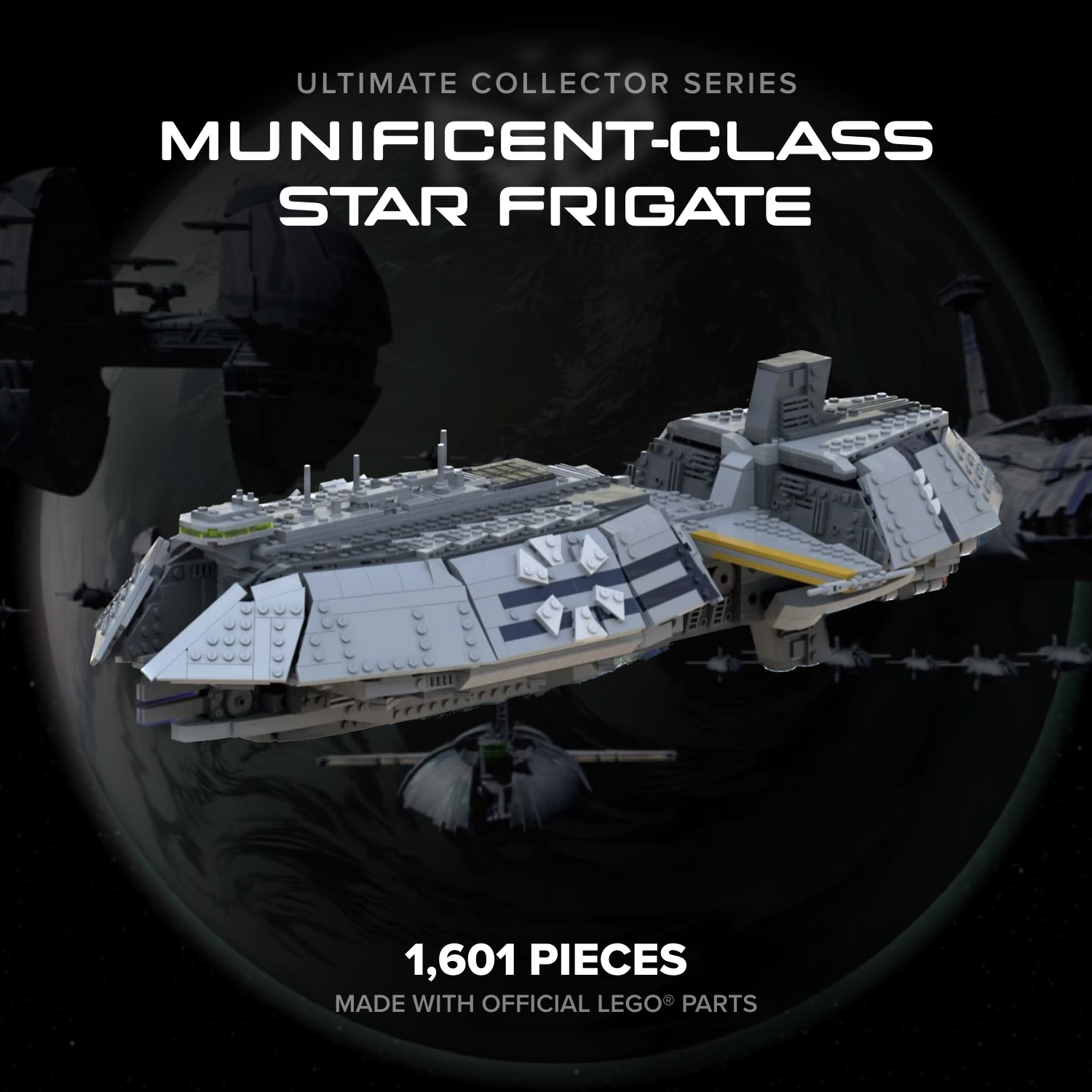 Lego star wars munificent class online frigate