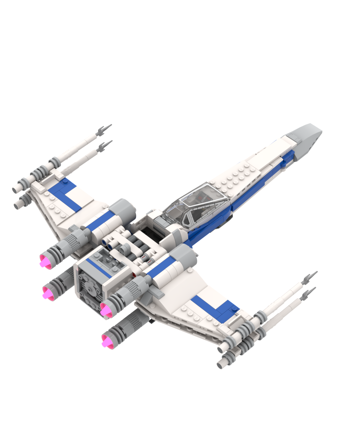 NEW REPUBLIC X-WING - HPBRICKS