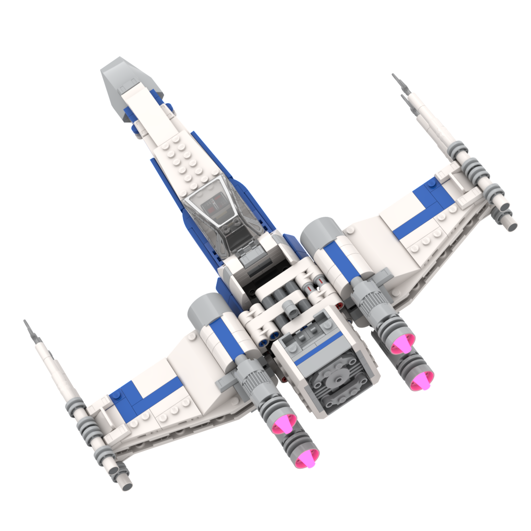 NEW REPUBLIC X-WING - HPBRICKS
