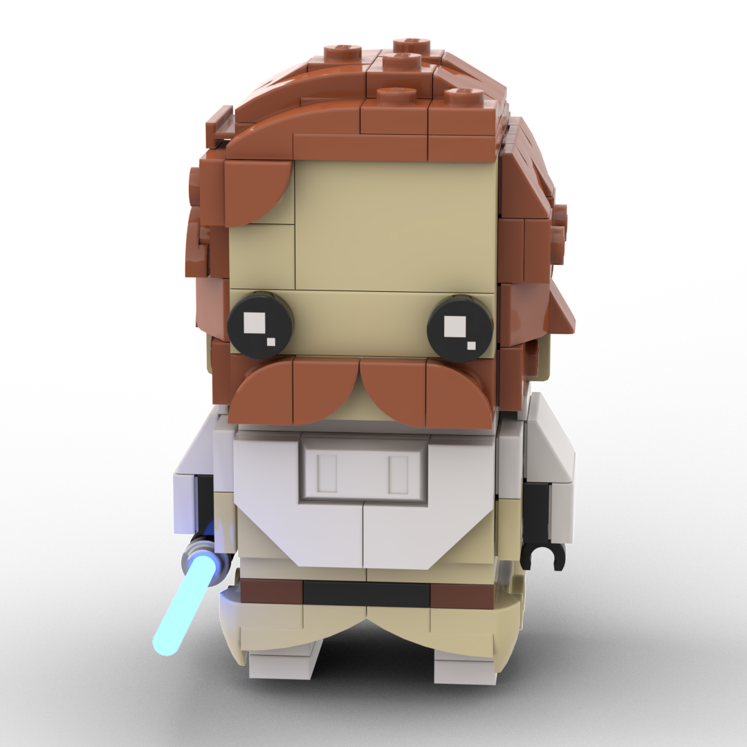 OBI-WAN CW BRICKHEADZ - HPBRICKS -