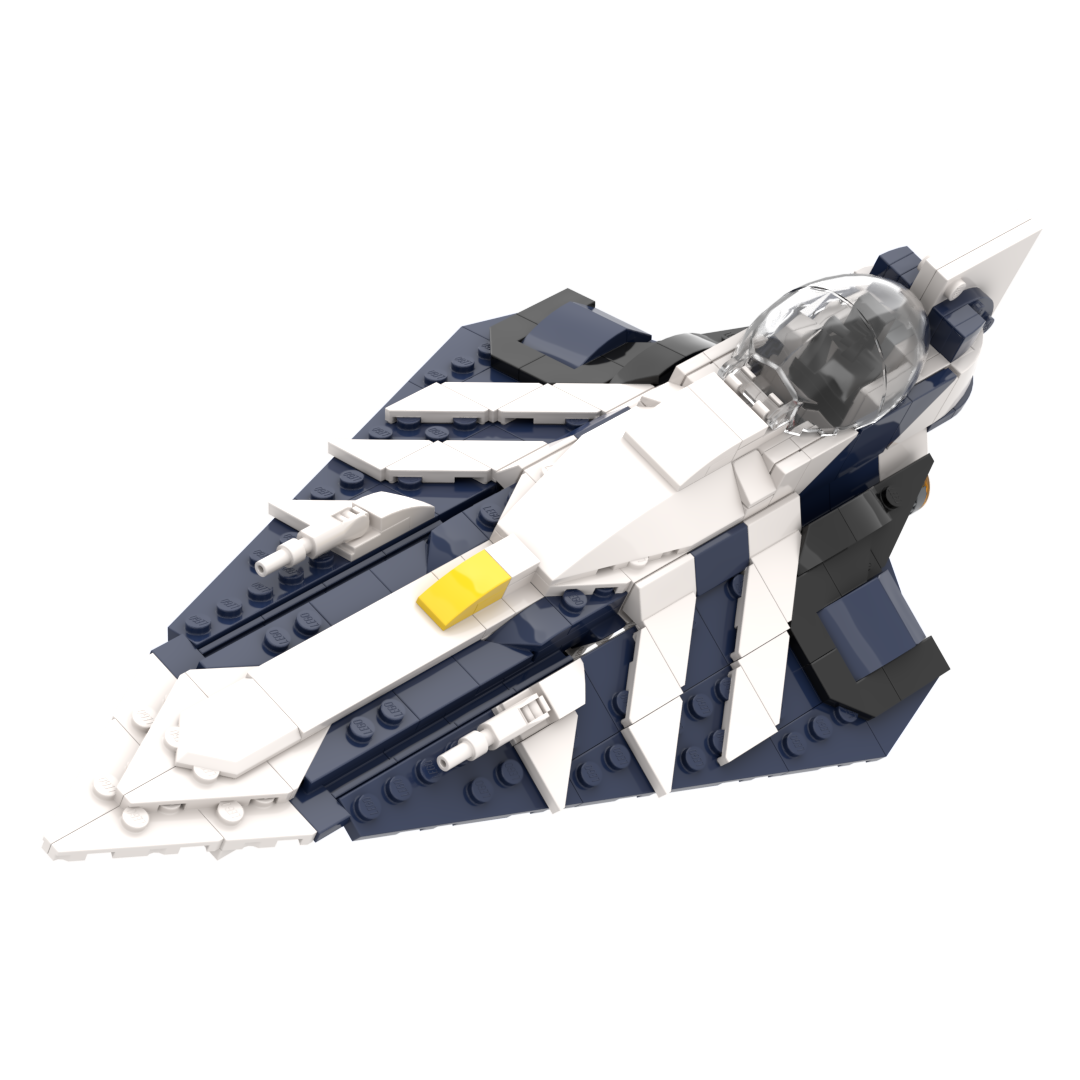 PLO KOON STARFIGHTER - HPBRICKS -