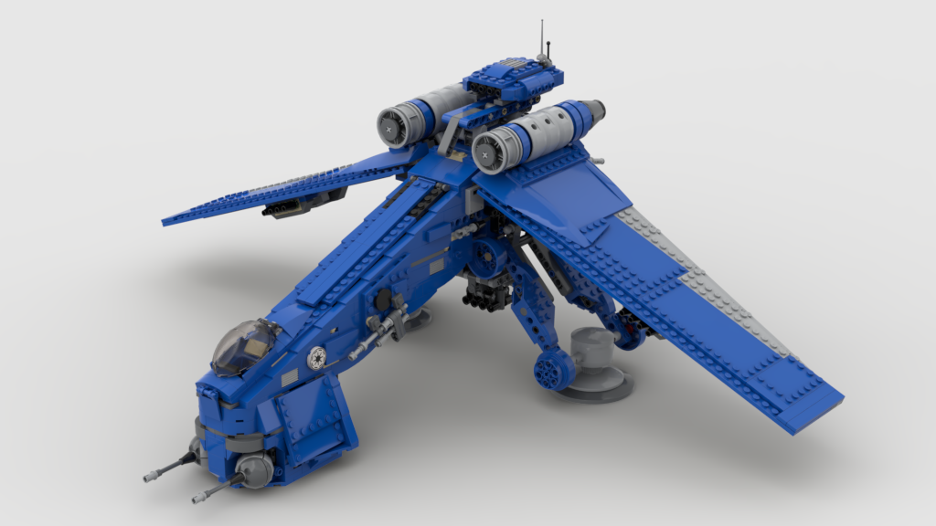 501ST REPUBLIC DROPSHIP + IMPERIAL FIGHTER TANK